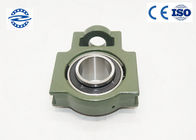 Green Pillow Ball Bearing UCT203 With Flange Mount Stainless Steel For Long Life
