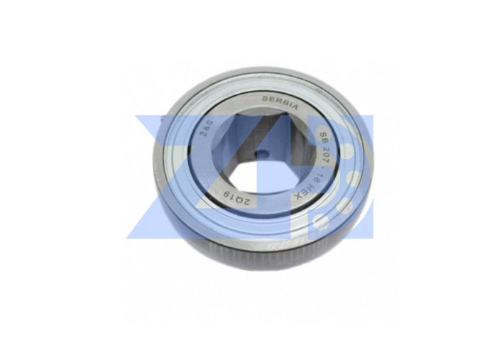 SB 207-18 HEX Pillow Block Insert Ball Bearing With Thick Walled Outer Rings