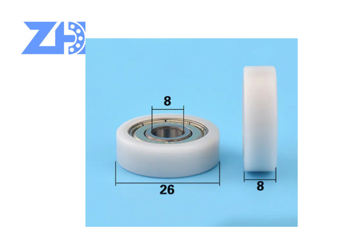 Plastic Coated Ball Bearing 608zz For Sliding Door And Windows Roller Pulley