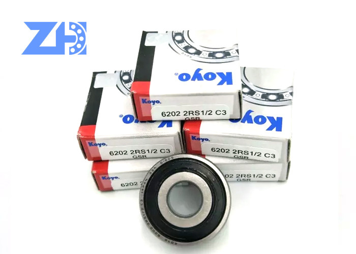6202 12 2RS C3 Deep Groove Ball Bearing6202 122RSC3 Size 15x35x11 Mm