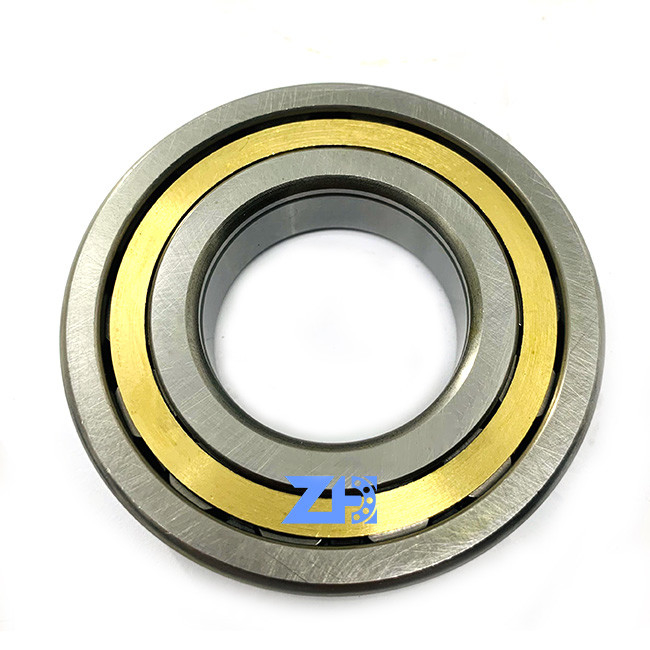 NUP208EM Single Row Cylindrical Roller Bearing Machined Brass Cage On Rolling Element 40*80*18mm