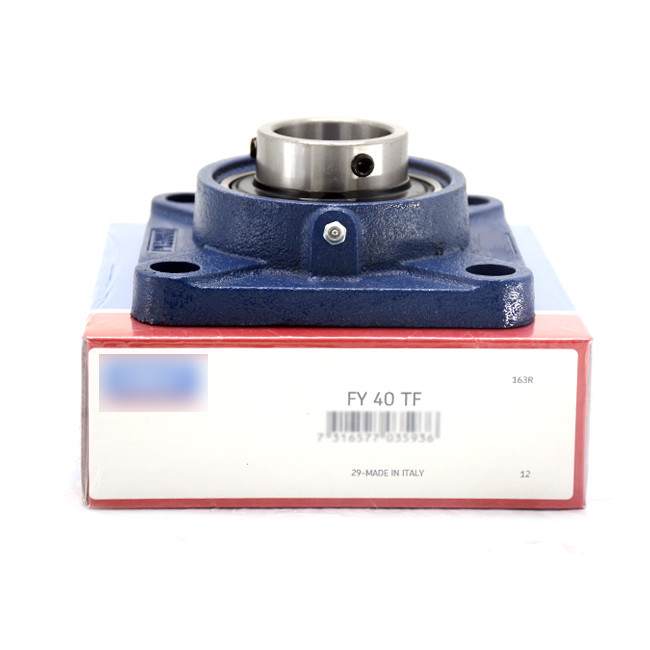 FY 40 TF square flanged ball bearing conforms to ISO standard can be bolted 40*38.5*54.2mm