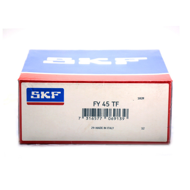 FY 45 TF Square Flange Ball Bearing Installed In Cast Iron Shell 45*39*54.2mm