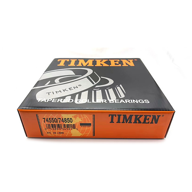 74550-74850 single row tapered roller bearing precision grade P0 P6 P5 P4 P2 deep groove structure standard cage