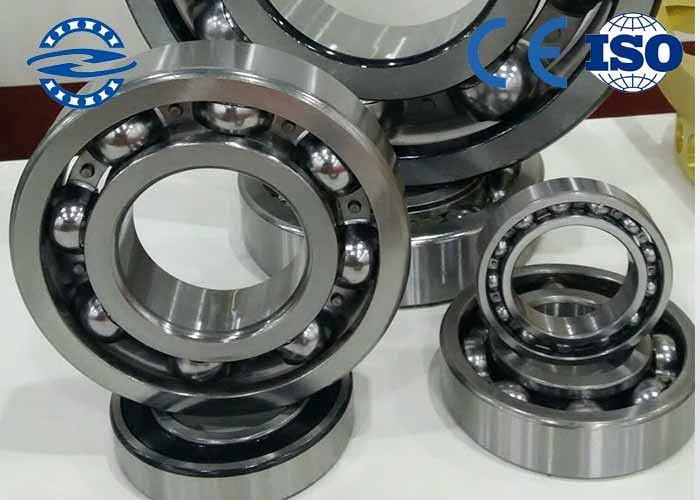Low Friction Ball Bearings 6009 , High Speed Ball Bearings For Motorcycle