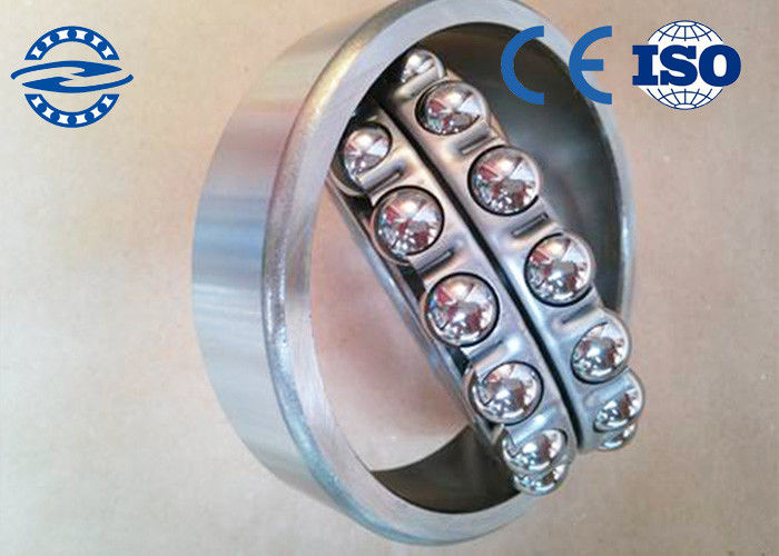 Two Row Self Aligning Ball Bearing Inner Ring /Angular Contact Ball Bearing 1205 Gcr15 size 25*52*15mm