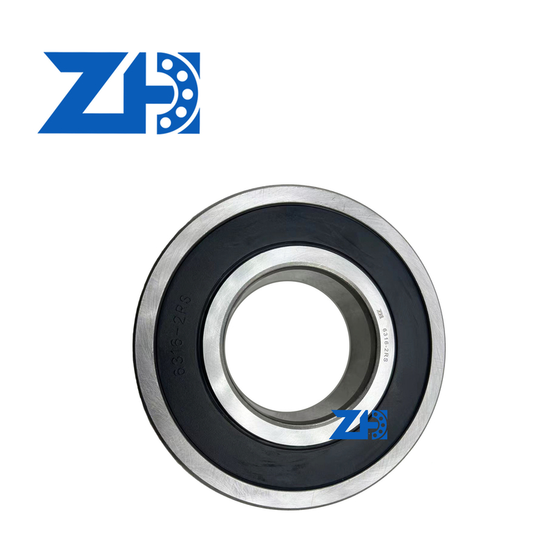 High Speed Deep Groove Ball Bearing 6316-2RS for Motors with Low Noise and Vibration