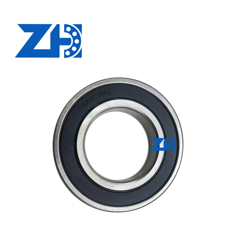 6211-2RS  Deep Groove Ball Bearing With P0/P6/P5/P4 Precision Levels Long Life