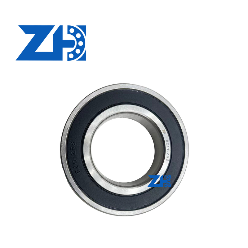 6211-2RS  Deep Groove Ball Bearing With P0/P6/P5/P4 Precision Levels Long Life