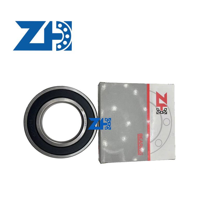 6211-2RS  Deep Groove Ball Bearing With P0/P6/P5/P4 Precision Levels Long Life