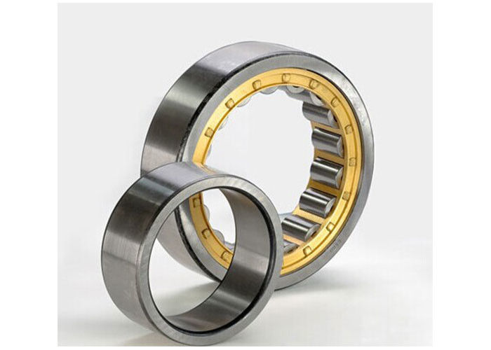 Stable Speed Rolling Mill Cylindrical Roller Bearing NU1018M In Brass Cage Vibration Level On V4/V3 90*140*24MM
