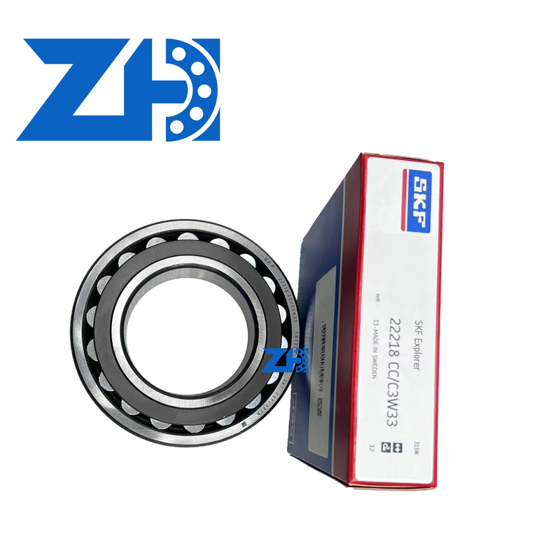 Standard Size 22218 CC-C3W33  Spherical Bearing High Load Capacity For Industrial Equipment