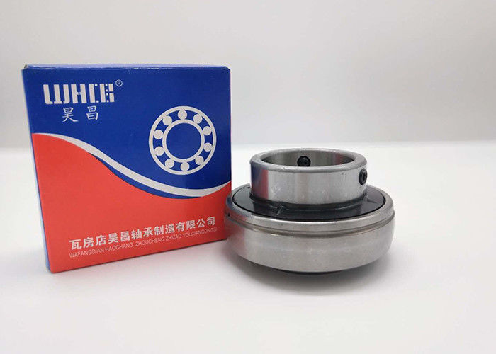 UCPA204 Pillow Ball Bearing With Grub Screws of Cast Iron Pillow Blocks 59-63 HRC Hardness