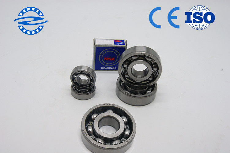 Low Vibration Deep Groove Ball Bearing 6007 For Struction Machine / Railway Vehicle 35*62*14MM