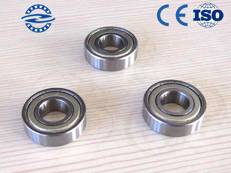 Non - Separable Deep Groove Single Row Ball Bearing 6011- 2Z GCR15 Material 55*90*18MM