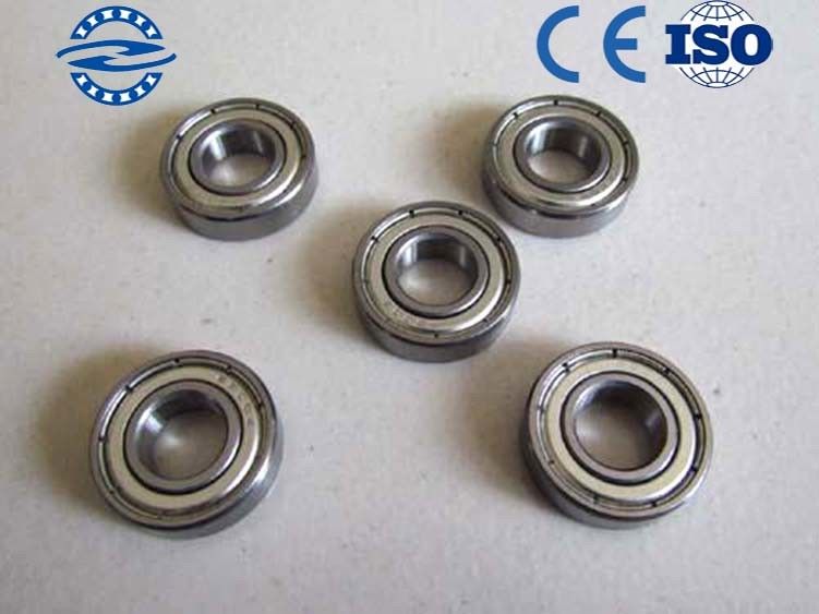 Structure Simple Deep Groove Motor Ball Bearing 6018 2Z / Automobile Bearing 90*140MM