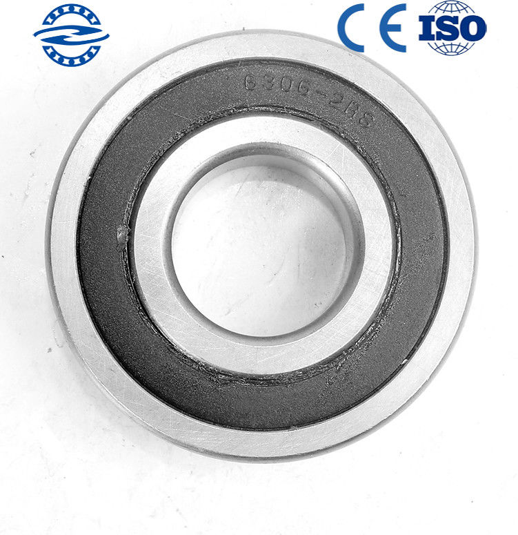 Open Seal Single Row Deep Groove Ball Bearing 6208 6306 2RS 40 * 80 * 17mm