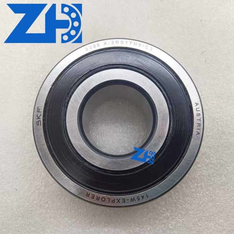 3306A-2RS1TN9/C3 angular contact ball bearings are used in pump equipment bearings, compressor bearings, motor bearings, centrifuge bearings, and transmission devices for automated production lines.