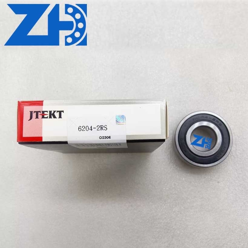 6204-2RSDeep Groove Ball Bearings, Motor and Pump Equipment Bearings, Transmission System Bearings, Agricultural Machinery Bearings, High-Speed ​​Fan Bearings, Precision Instrument Bearings