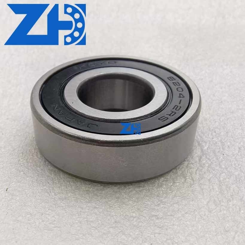 6204-2RSDeep Groove Ball Bearings, Motor and Pump Equipment Bearings, Transmission System Bearings, Agricultural Machinery Bearings, High-Speed ​​Fan Bearings, Precision Instrument Bearings