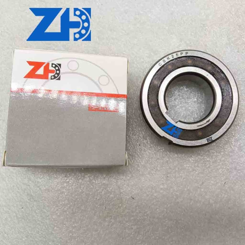 CSK25PP one-way bearings can be used in overspeed clutches or transmission devices such as conveying systems, washing machines, lawn mowers, printing presses, textile machinery and food machinery.