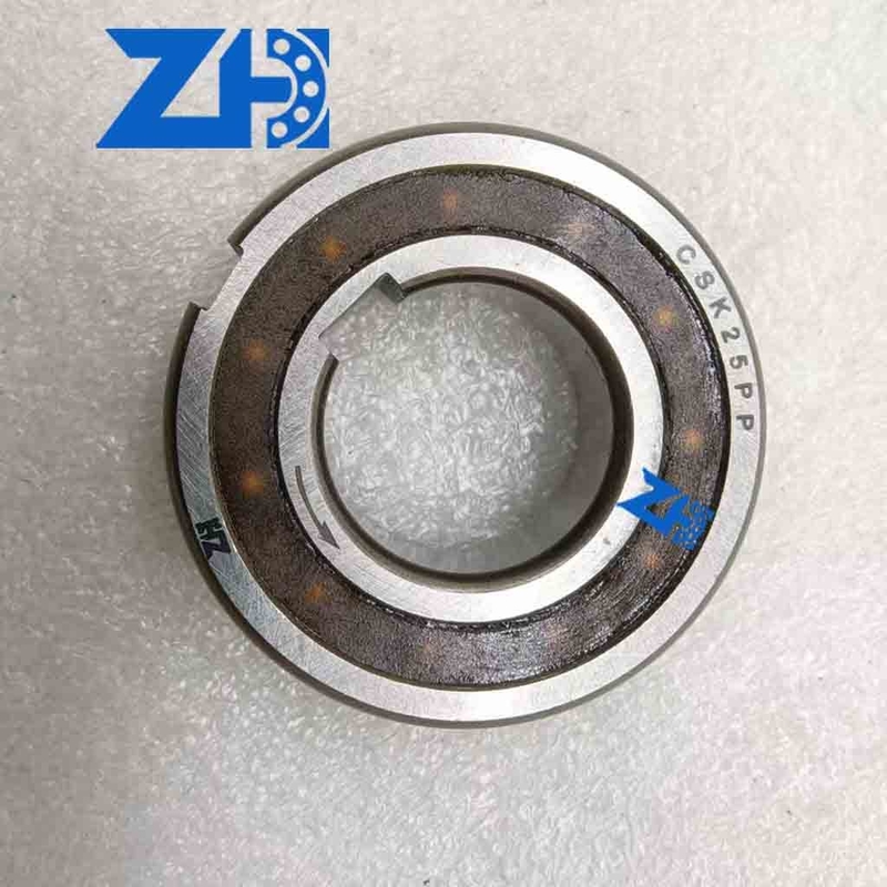 CSK25PP one-way bearings can be used in overspeed clutches or transmission devices such as conveying systems, washing machines, lawn mowers, printing presses, textile machinery and food machinery.