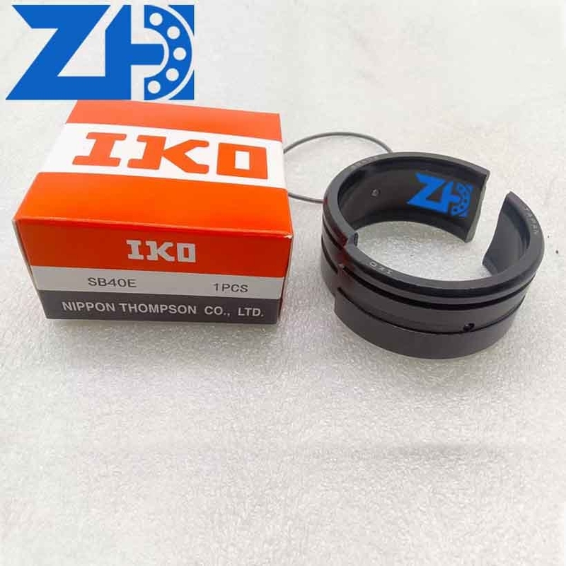SB40E spherical plain bearings are used in construction machinery, civil engineering machinery, truck suspension support devices, and other low-speed, heavy-load applications.