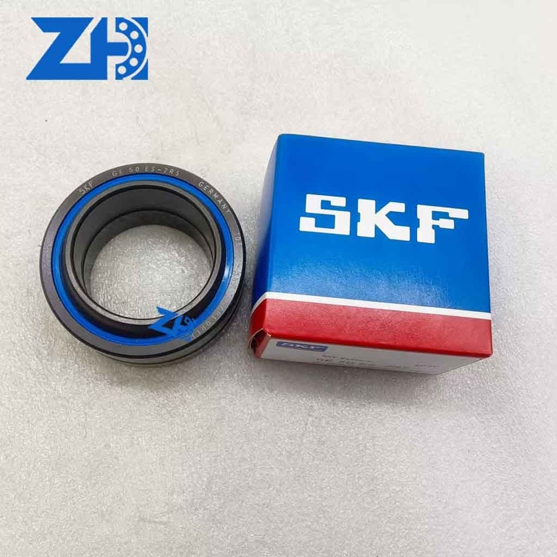 GE50ES-2RS radial spherical plain bearings are used in construction machinery, hydraulic systems, roller joints, forging and press tool bearings, and printing machinery.