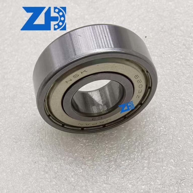 6203ZZC3 deep groove ball bearings for high-speed motor bearings, automobile gearbox bearings, reducer bearings, motorcycle engine bearings, transmission bearings