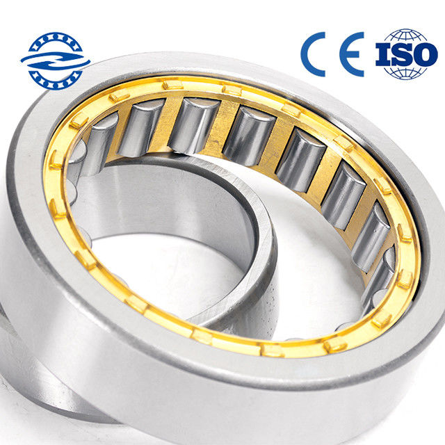 Brass Cage Cylindrical Roller Bearing NU204 / NJ204 Precision P5 P4 size 20*47*14mm