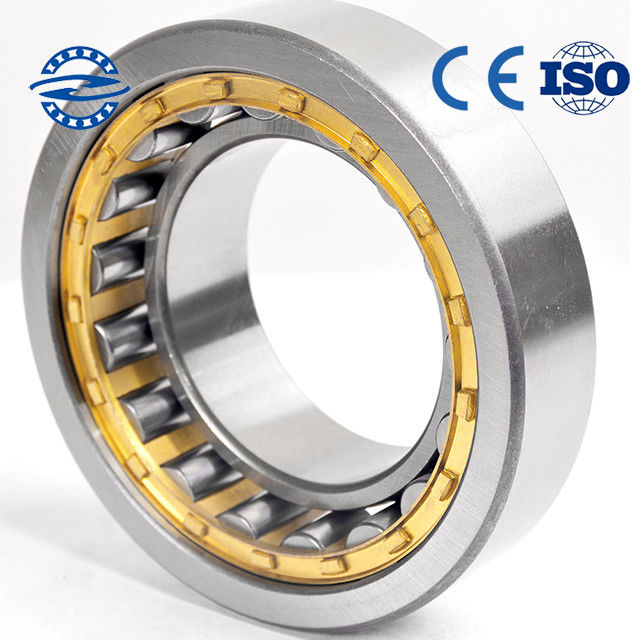 Brass Cage Cylindrical Roller Bearing NU204 / NJ204 Precision P5 P4 size 20*47*14mm