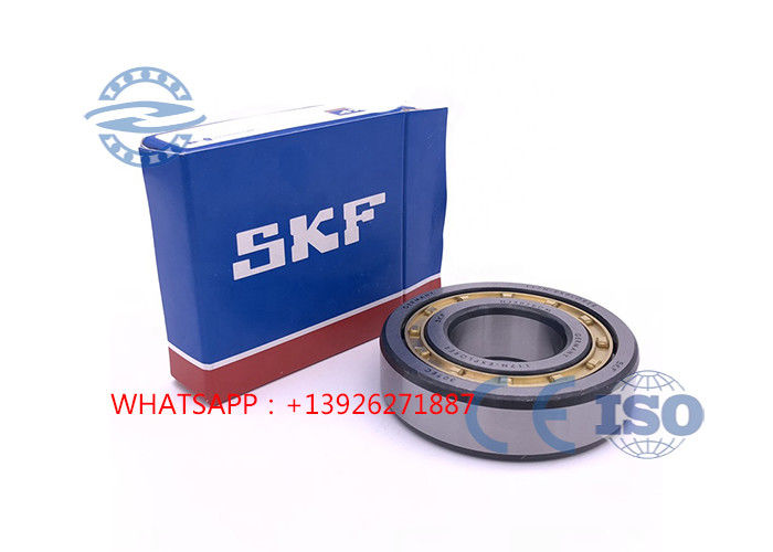 NJ203 Cylindrical Roller Bearing Brass Cage And Steel Cage For Electric Tools 17*40*12mm