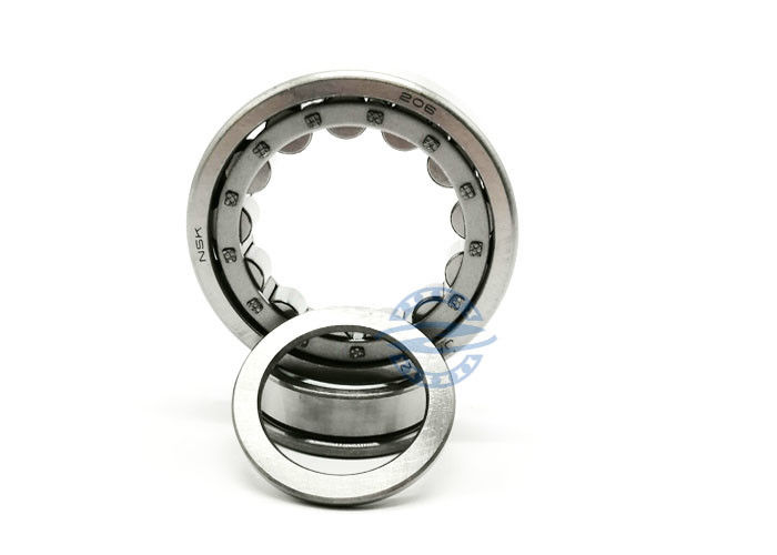 P6 Cylindrical Roller Bearing NU NJ 206 GCR15 With Double Row Brass Cage size 30*62*16mm