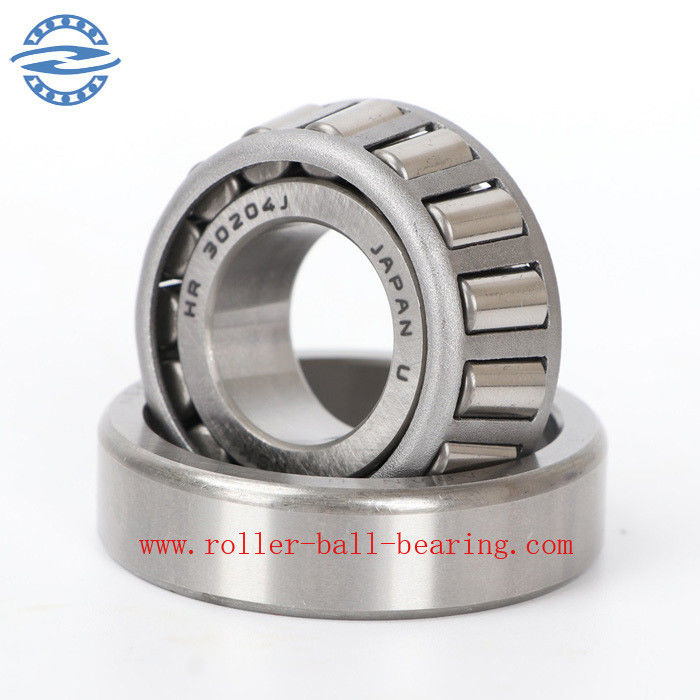 30204 Taper Roller Bearing P4 Inspection Size 20 X 47 X 15.25 Mm