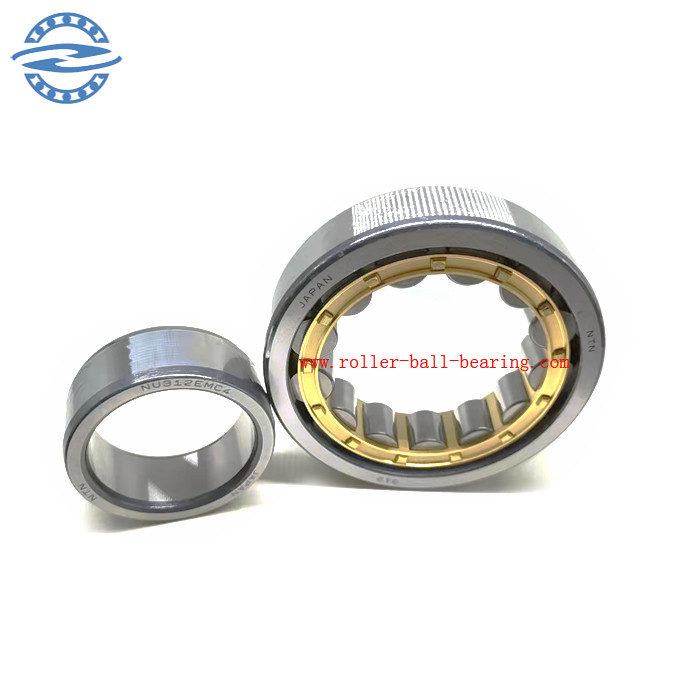 Nu312em Cylindrical Roller Bearing Size 60*130*31mm For Traction Motors