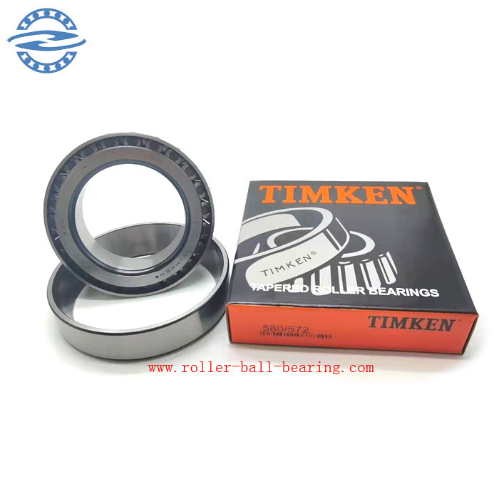 Molded Cage 580/572 Tapered Roller Bearing 580R/572 Size 82.55*139.99*28.575mm