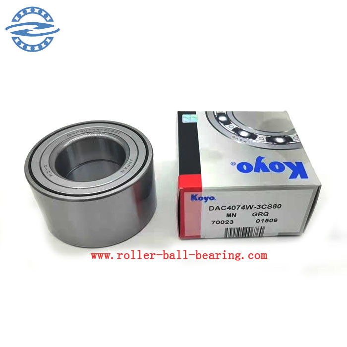 DAC4074W-3CS80 Gcr15 Hub Bearing Spare Parts DAC4074 car wheel bearing Size 40*74*42MM