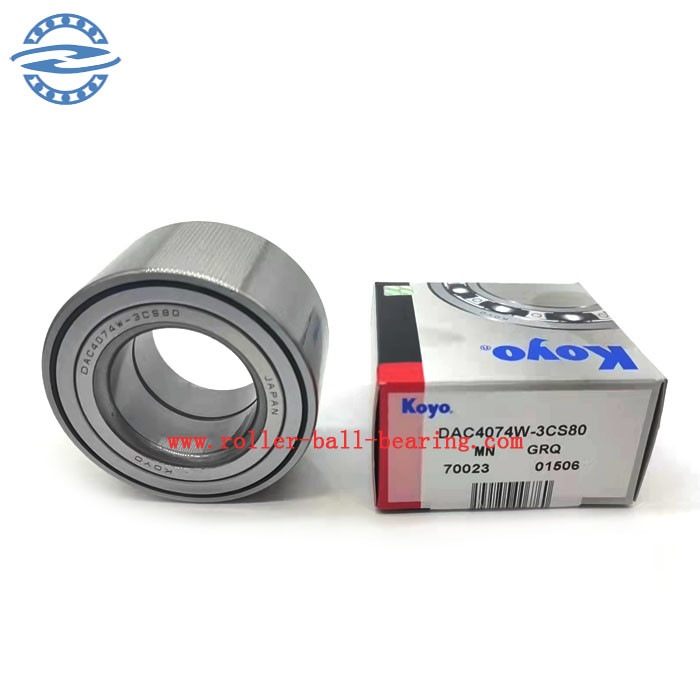 DAC4074W-3CS80 Gcr15 Hub Bearing Spare Parts DAC4074 car wheel bearing Size 40*74*42MM