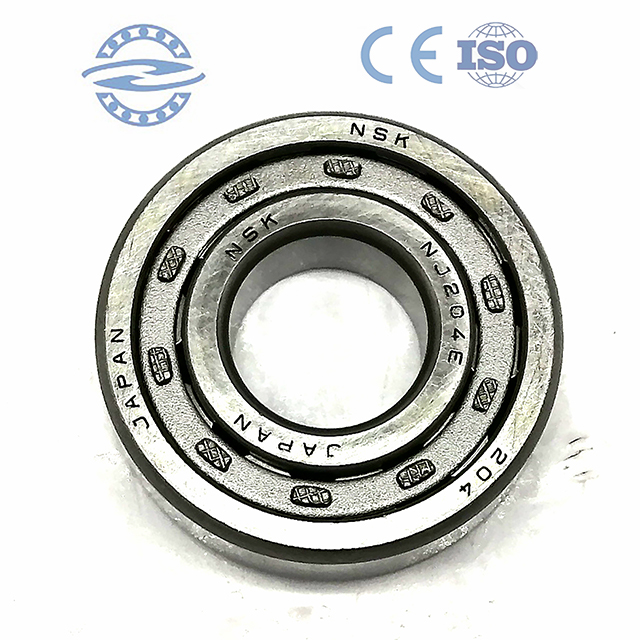 Chrome Steel Gcr15 C4 C5 NJ207E Cylindrical Roller Bearing  35*72*17mm 0