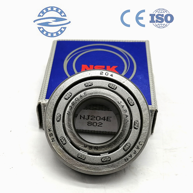 Chrome Steel Gcr15 C4 C5 NJ207E Cylindrical Roller Bearing  35*72*17mm 1