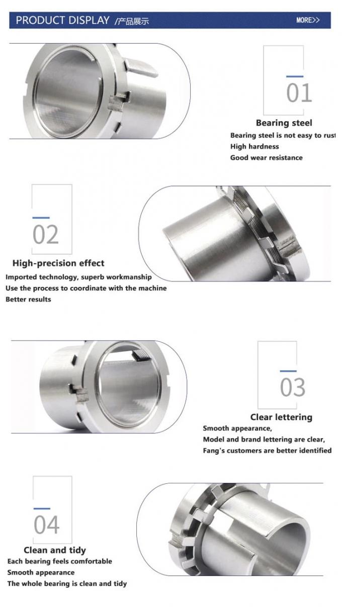 H318 Adapter sleeves for metric shafts Size 80x90/120 *65 mm Weight 1.43 kg