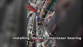 installing  the AC compressor bearing